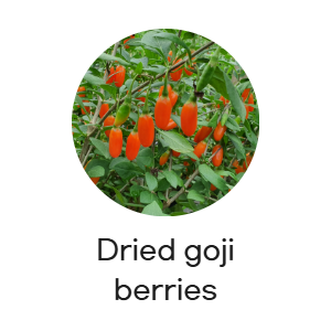 Dried goji berries